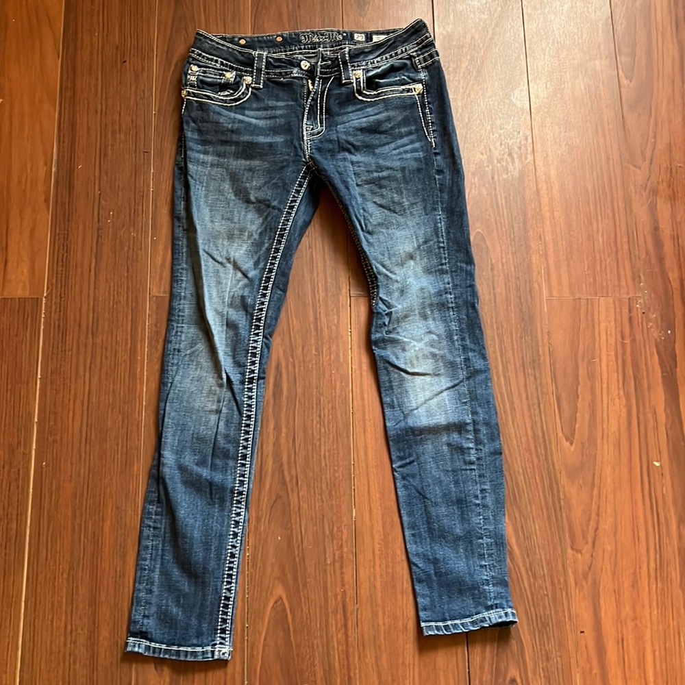 Miss me Jeans size 29. Only Worn once, if at all. Perfect condition.
